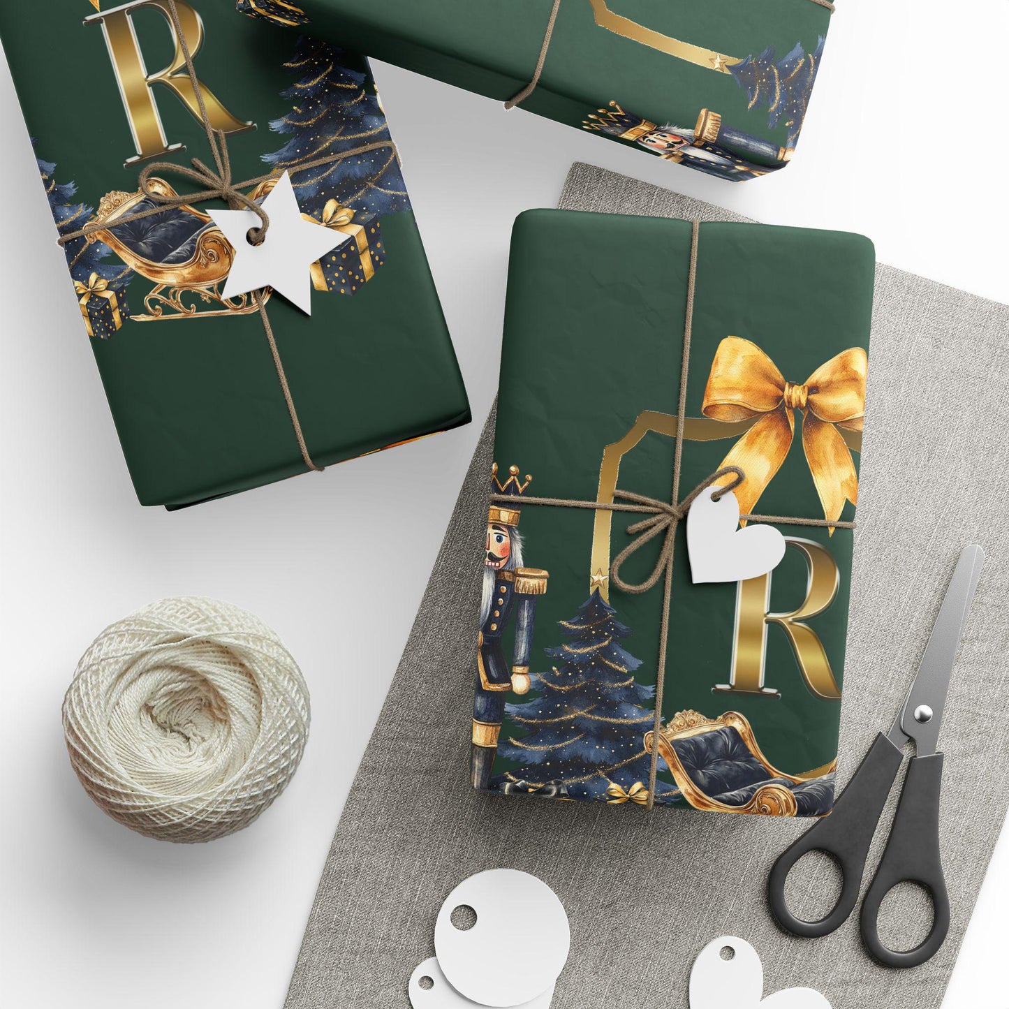 Luxury Nutcracker Wrapping Paper – Personalized