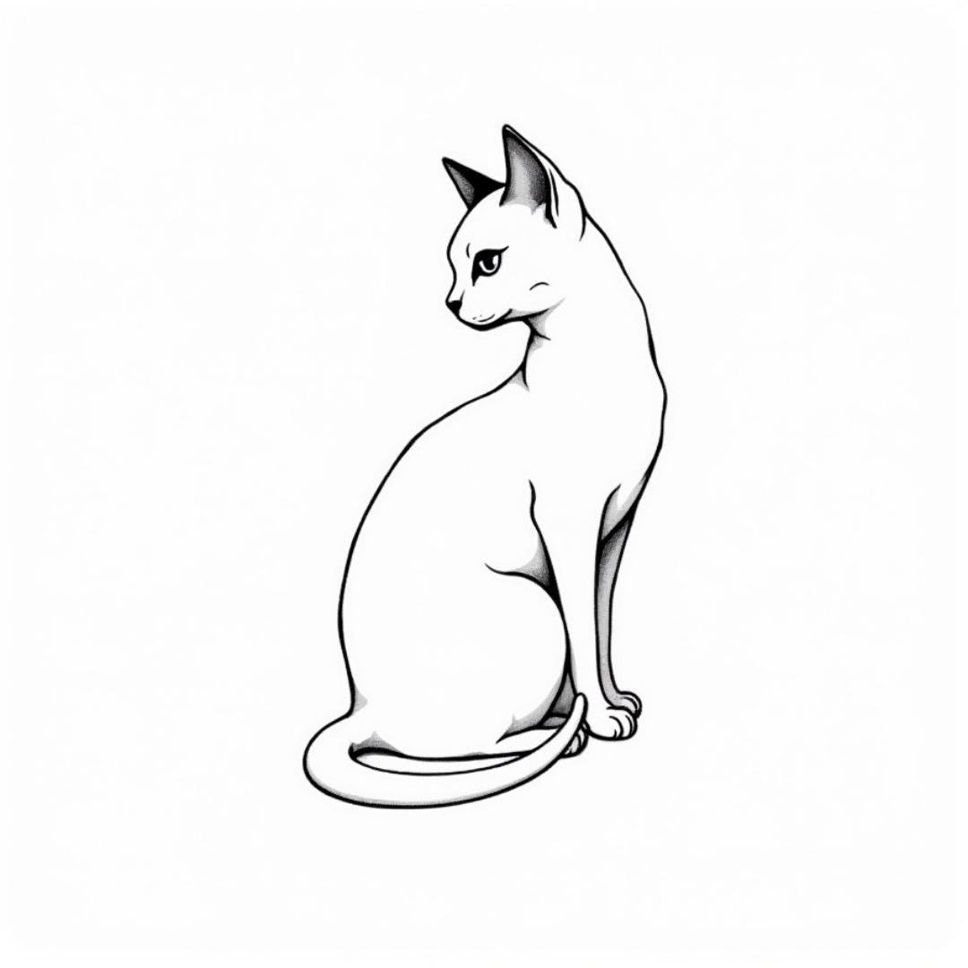 Custom Pet Line Art Portrait: Minimalist Pet Memorial (Digital Download)