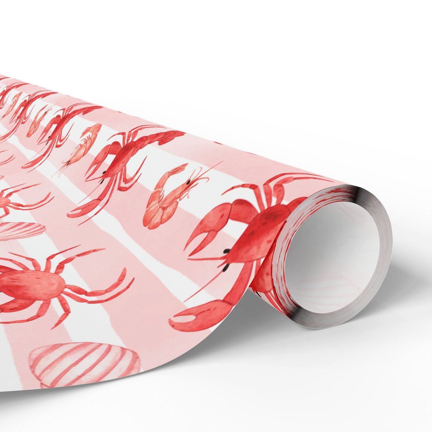 Coastal Seafood Wrapping Paper