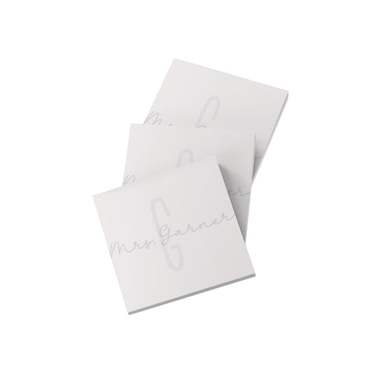 Teacher Personalized Sticky Notes