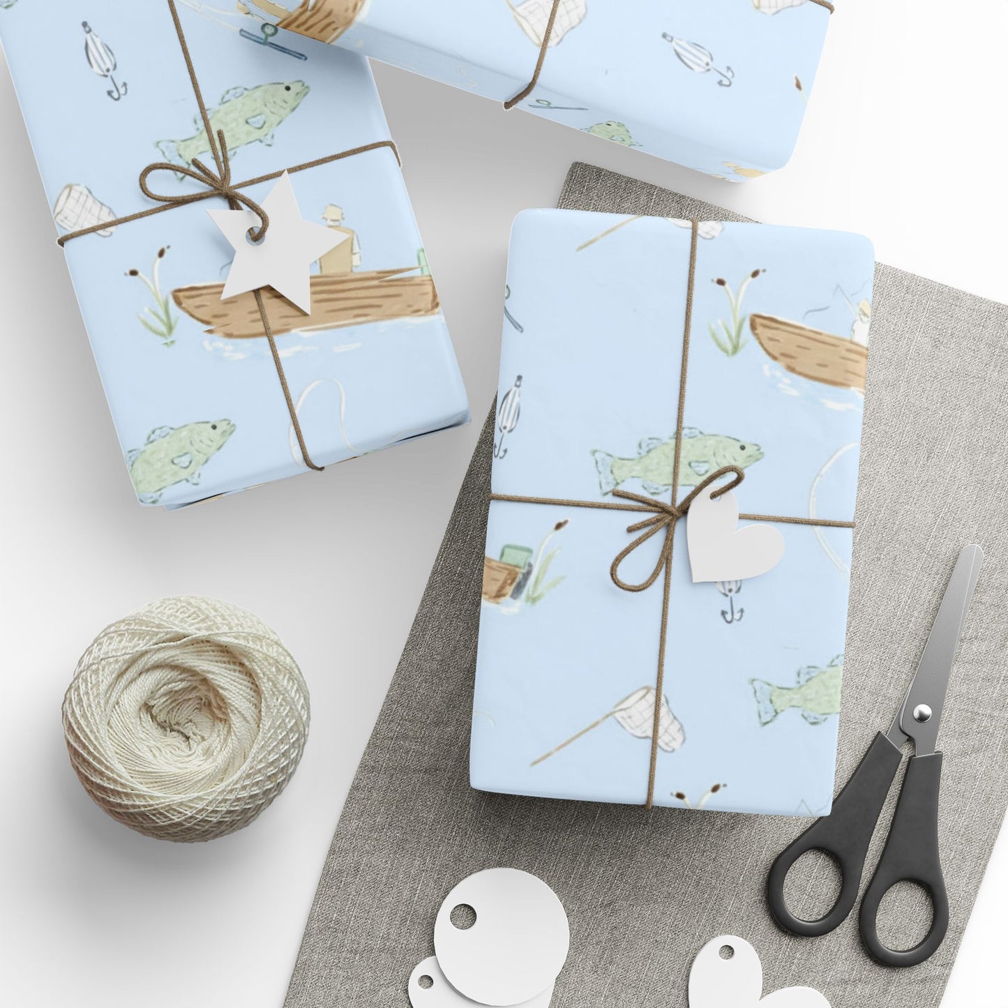 Fishing Wrapping Paper