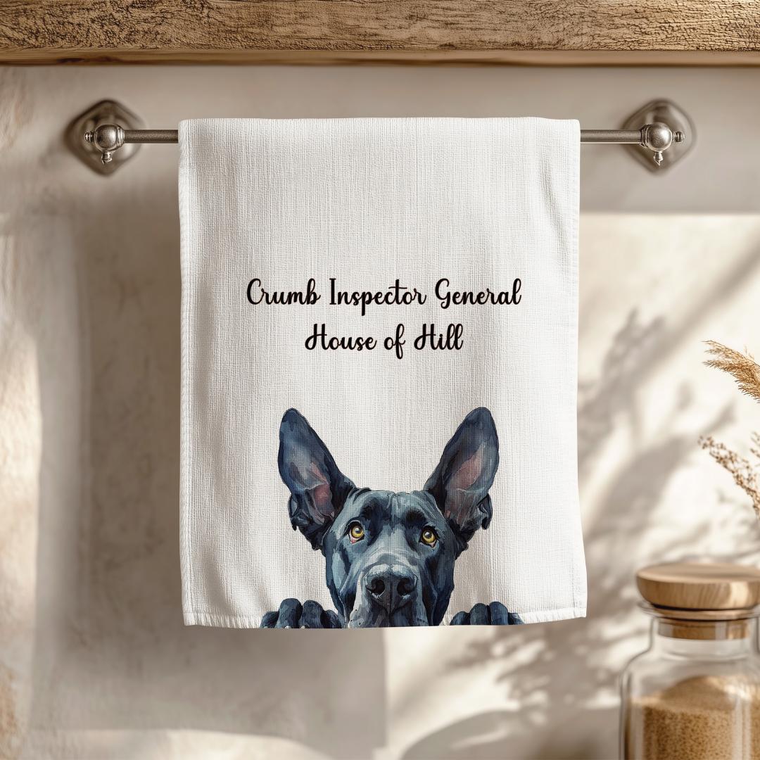 Dog Tea Towel – Personalized with Any Dog Breed!