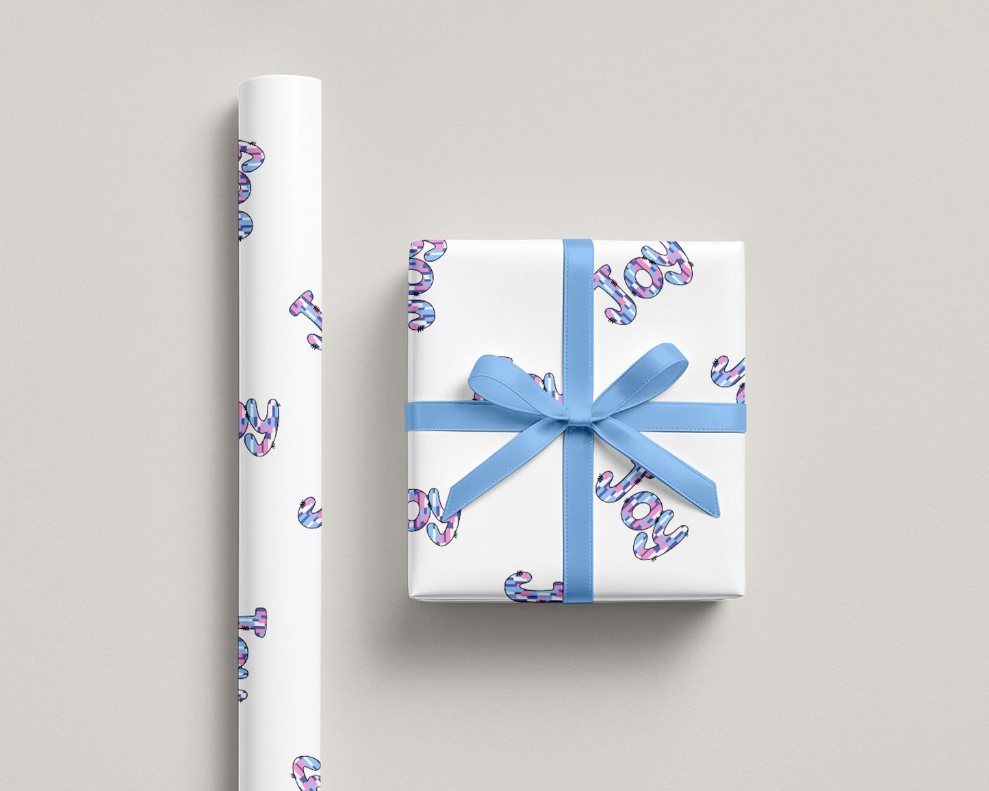 Custom Name Wrapping Paper