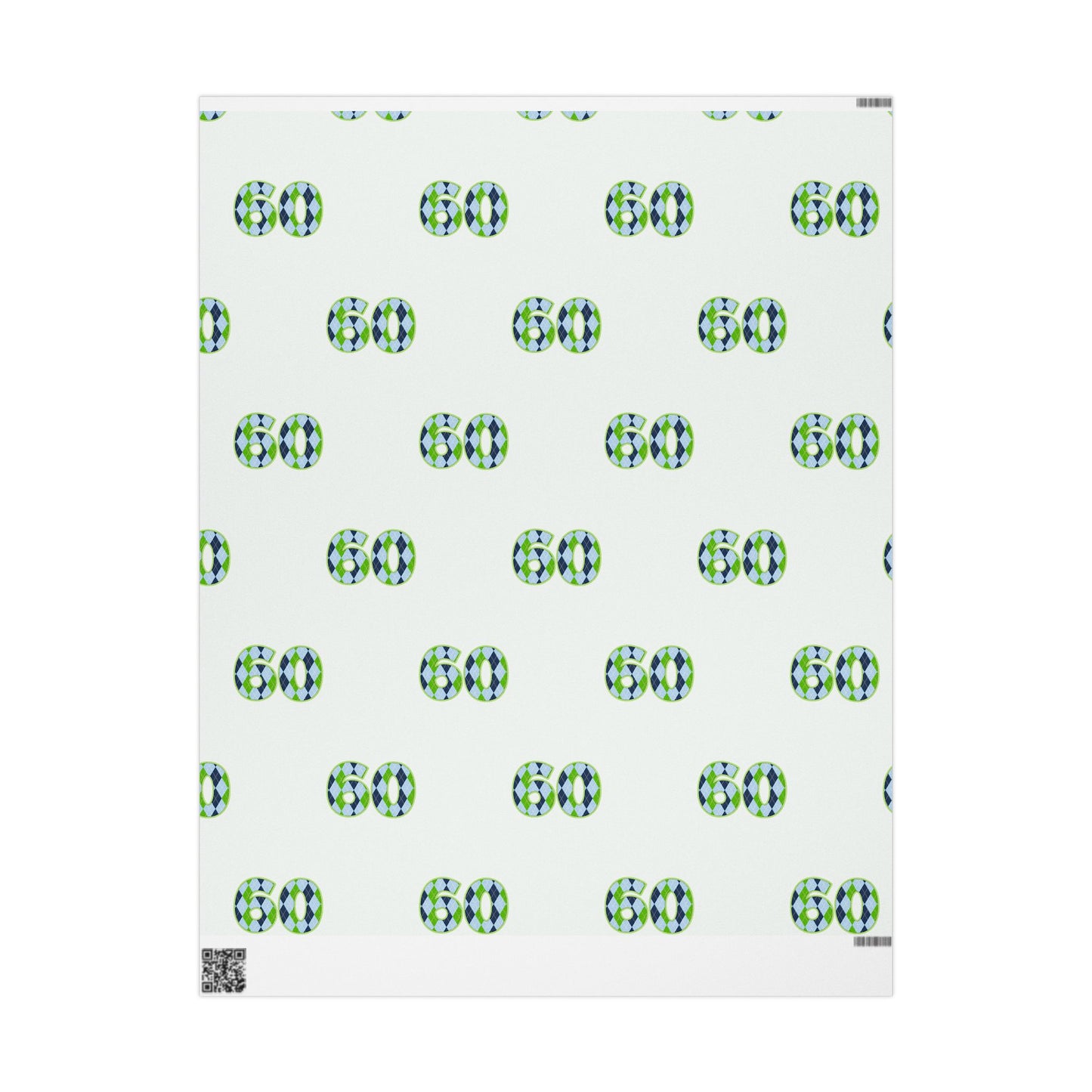 Customizable Birthday Golf Wrapping Paper