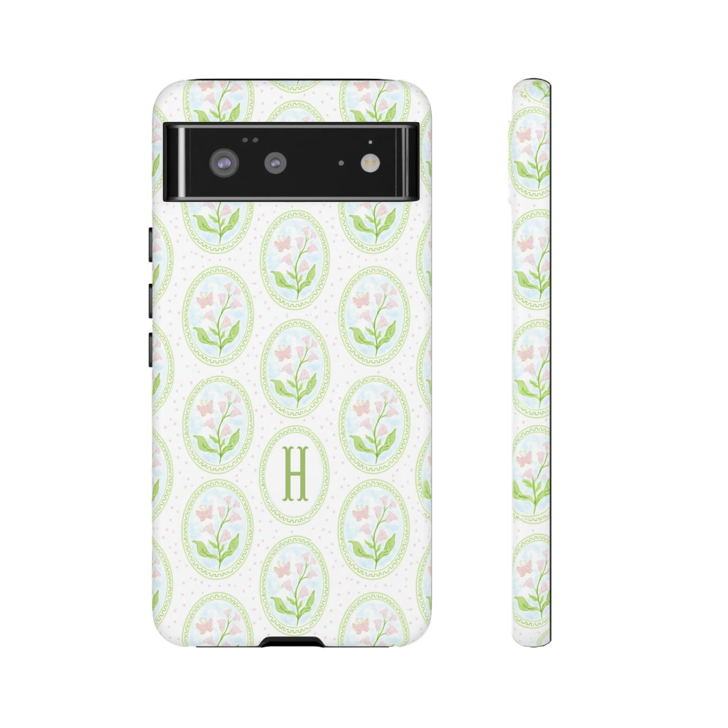 Floral Monogram Phone Case