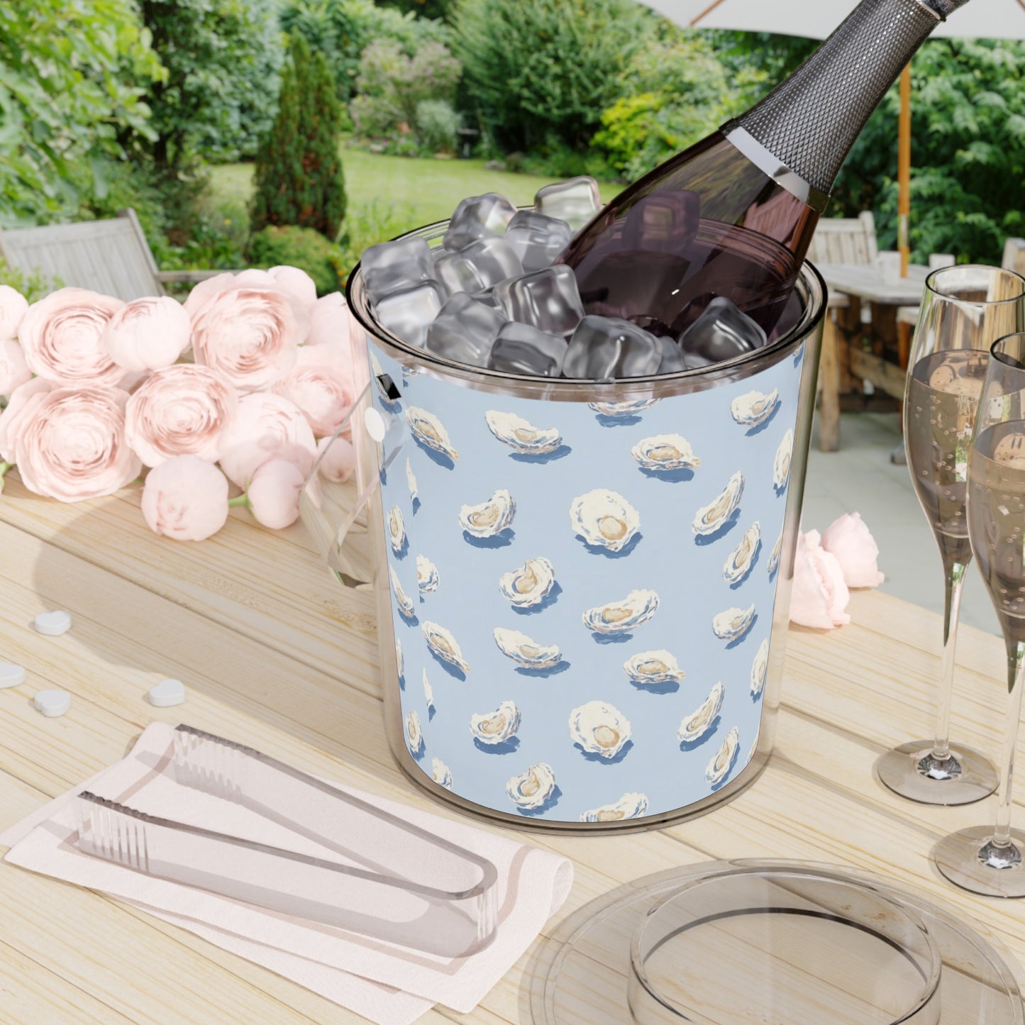 Coastal Oyster Ice Bucket