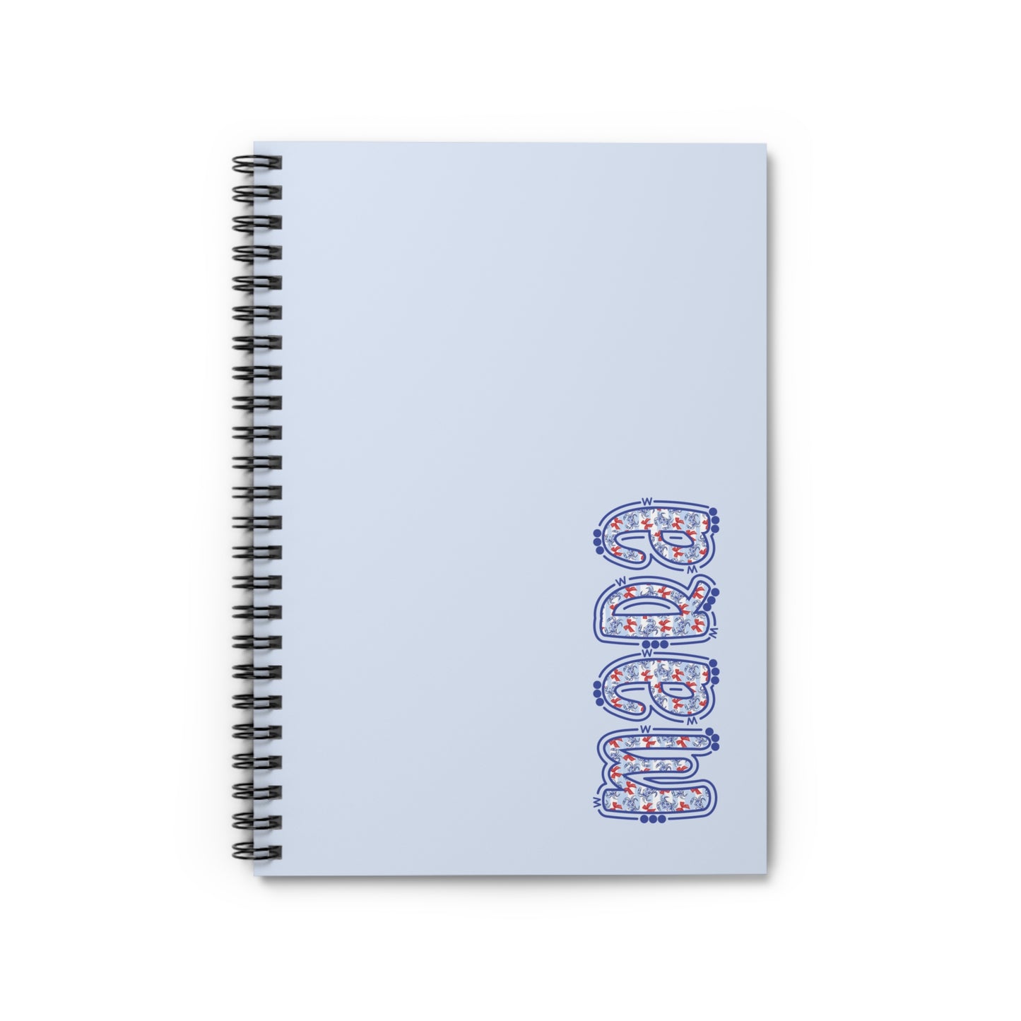 Personalized Preppy Coastal Notebook
