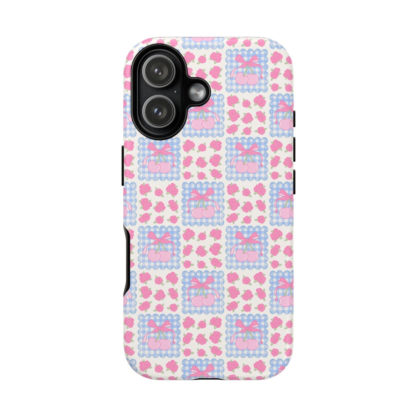 Personalized Coquette Patchwork Phone Case