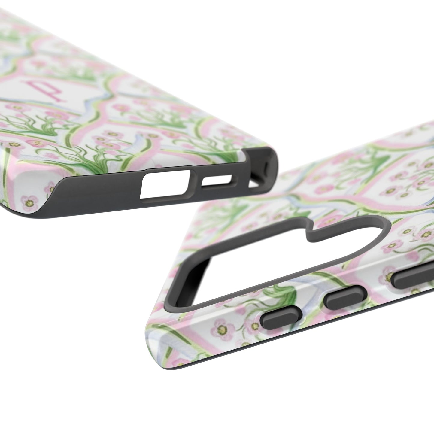 Pink Floral Personalized Phone Case
