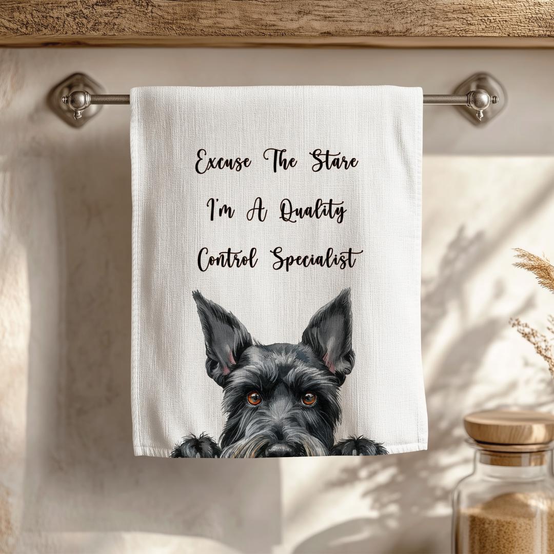 Dog Tea Towel – Personalized with Any Dog Breed!