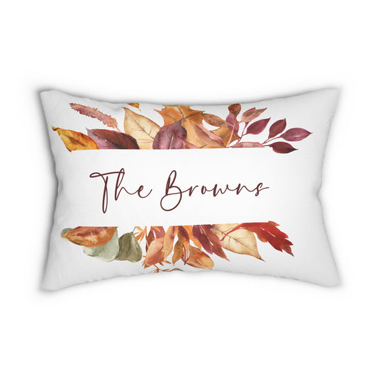 Spun Polyester Lumbar Pillow