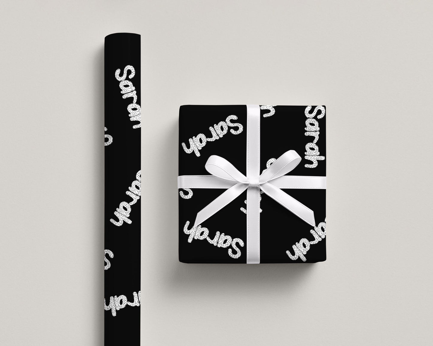 Custom Name Wrapping Paper