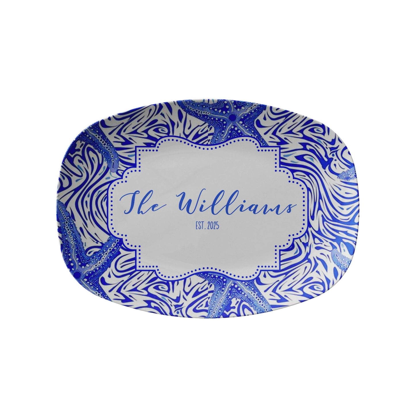 Starfish Personalized Platter