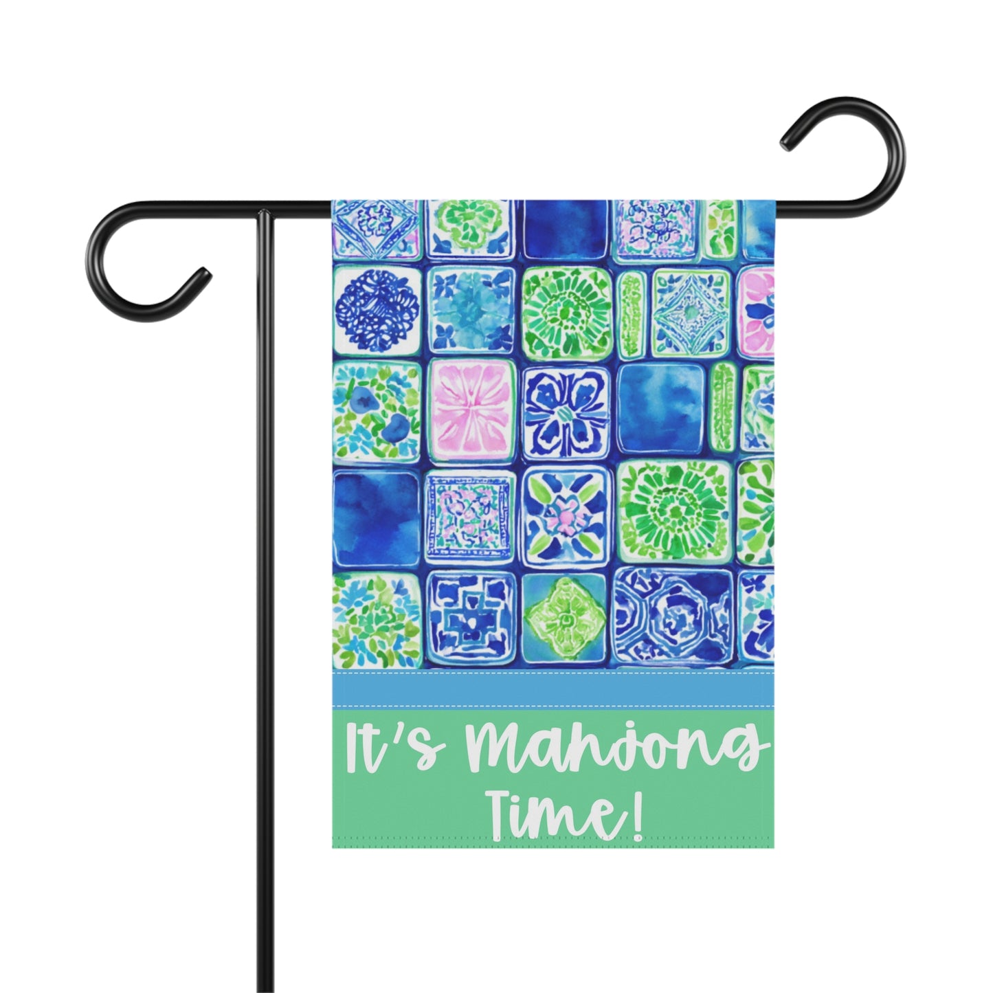 Mahjong Garden Flag