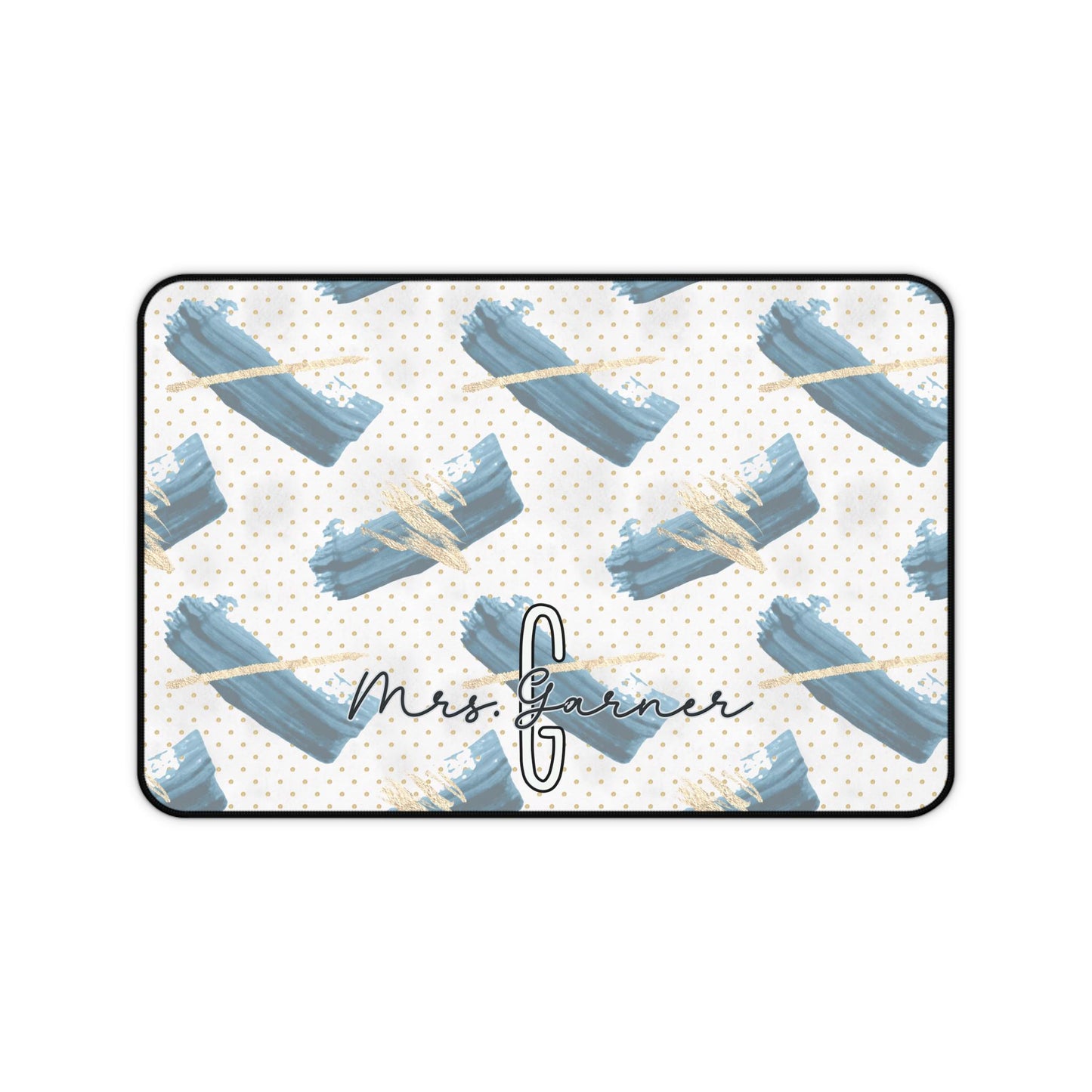 Personalized Abstract Desk Pad