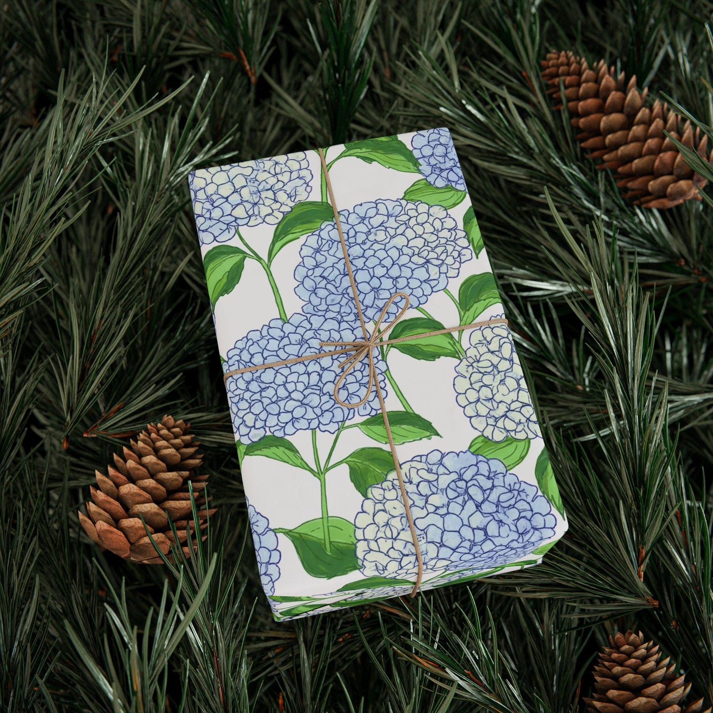 Hydrangea Wrapping Paper
