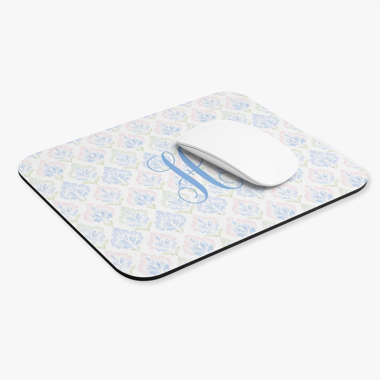 Floral Mouse Pad: Grandmillennial Office Desk Decor