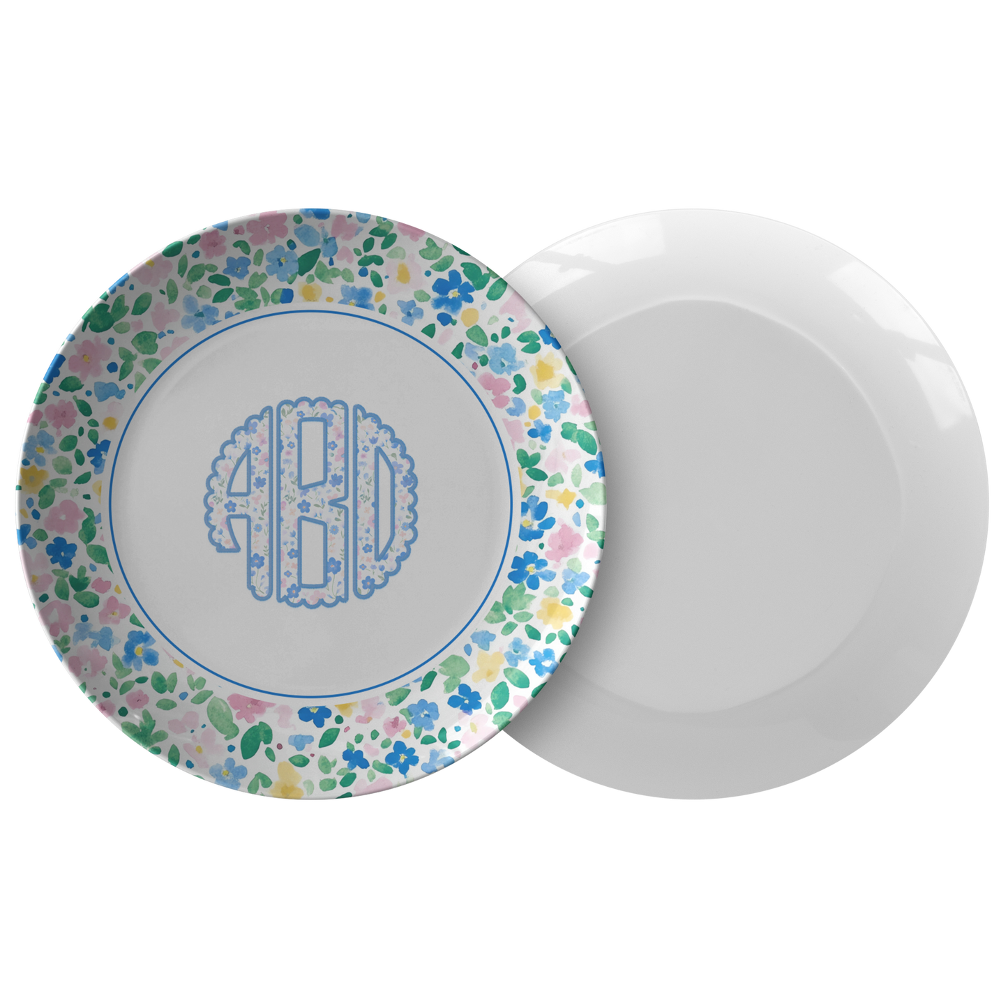 Colorful_Floral_Girls_Plate_Personalized_Combo_Mockup.png