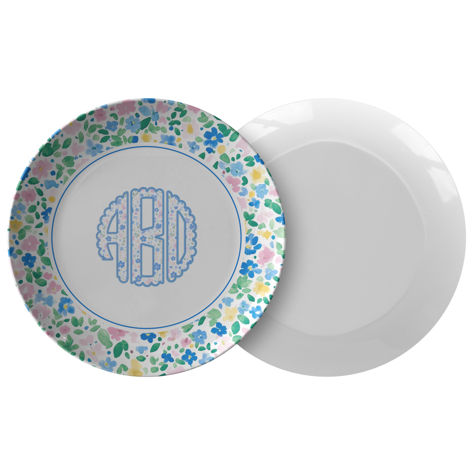 Colorful_Floral_Girls_Plate_Personalized_Combo_Mockup.png