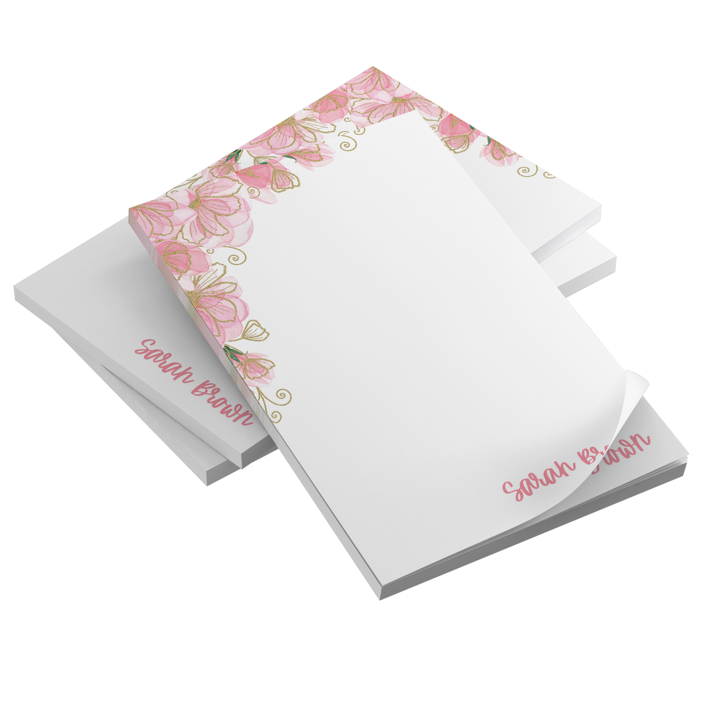 Custom_Name_Notepad_Pink_Floral_Station_4x6_3_Stack_Mockup.png_15668972