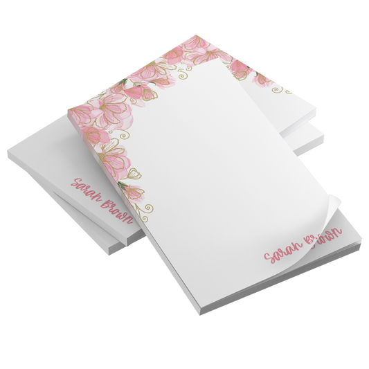 Custom_Name_Notepad_Pink_Floral_Station_4x6_3_Stack_Mockup.png_15668972