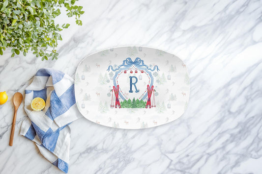Personalized Ski Lodge Platter