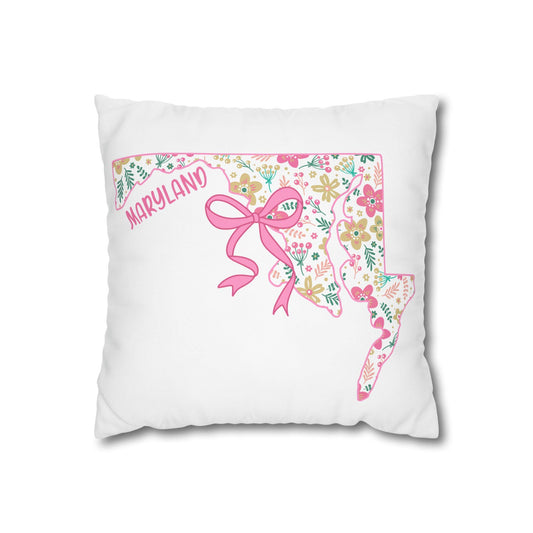 Maryland State Pillow Cover