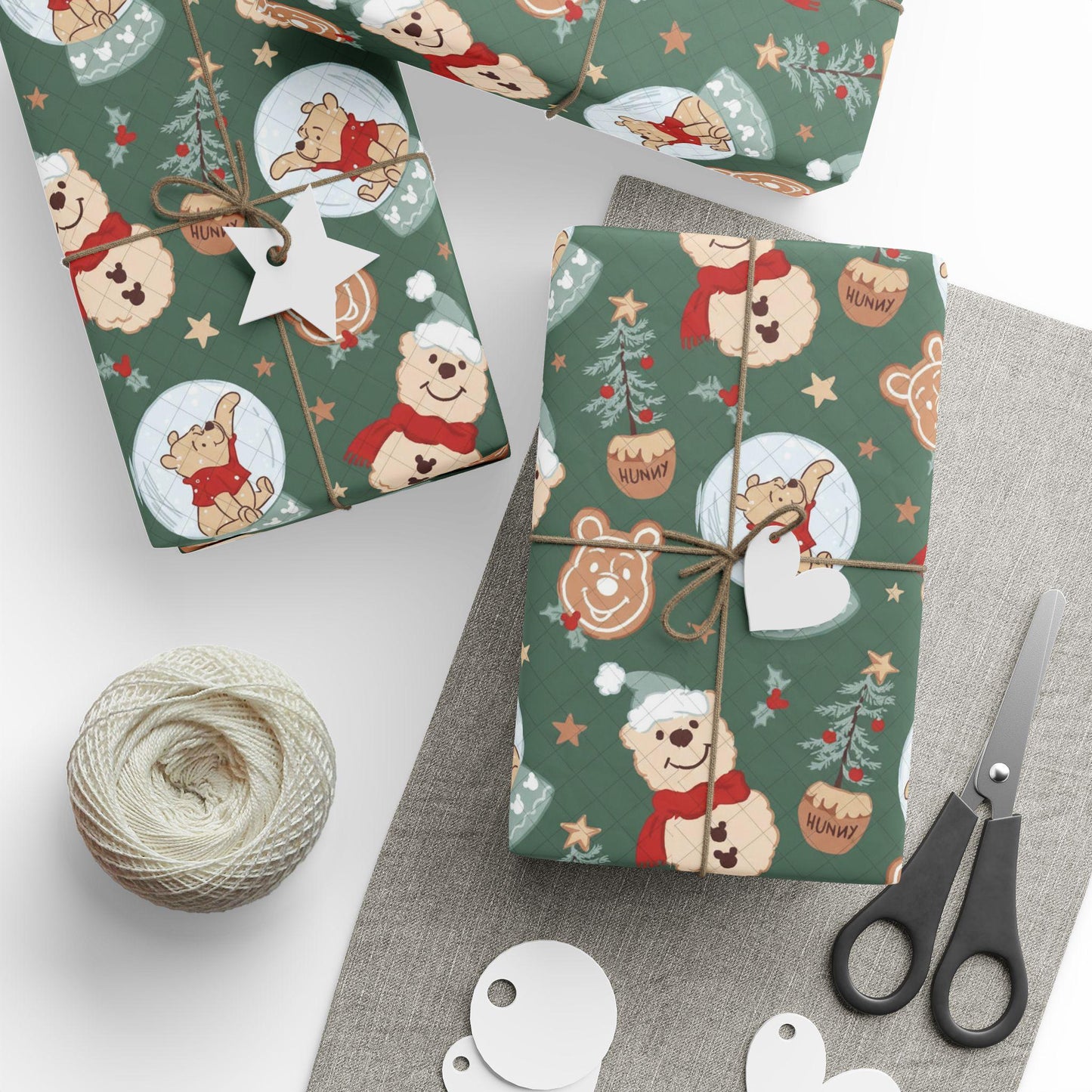 Winnie Christmas Wrapping Paper