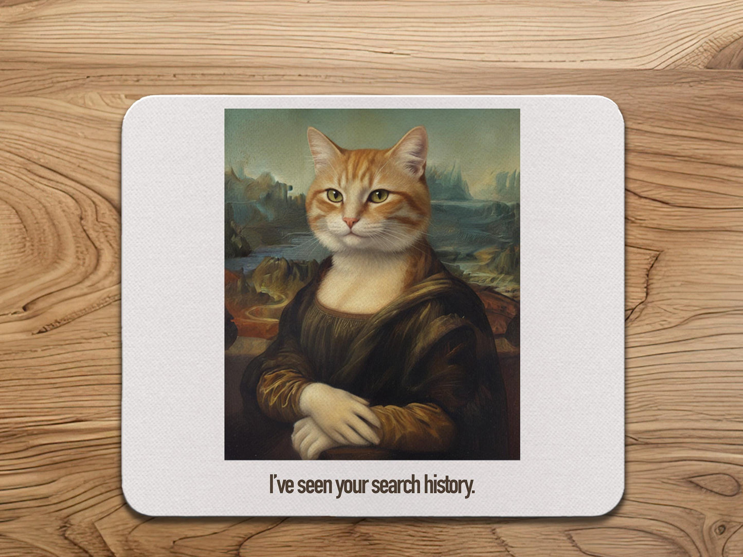 Funny Cat Mouse Pad