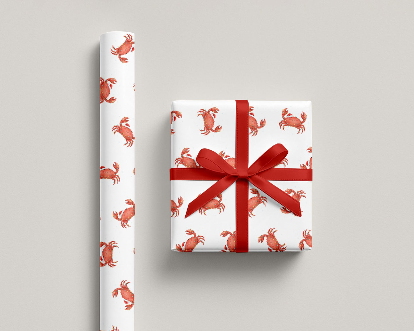 Crab Wrapping Paper