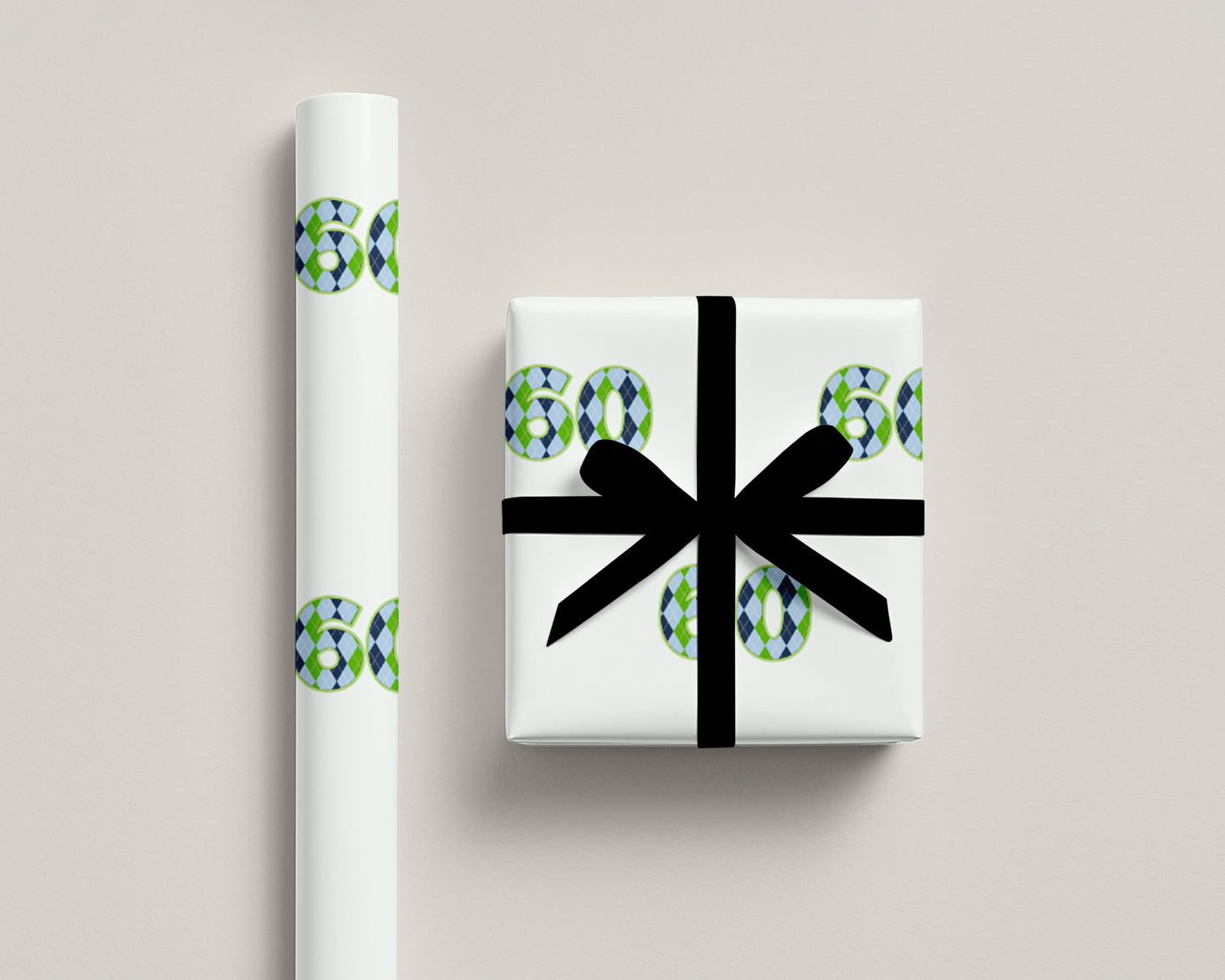 Customizable Birthday Golf Wrapping Paper