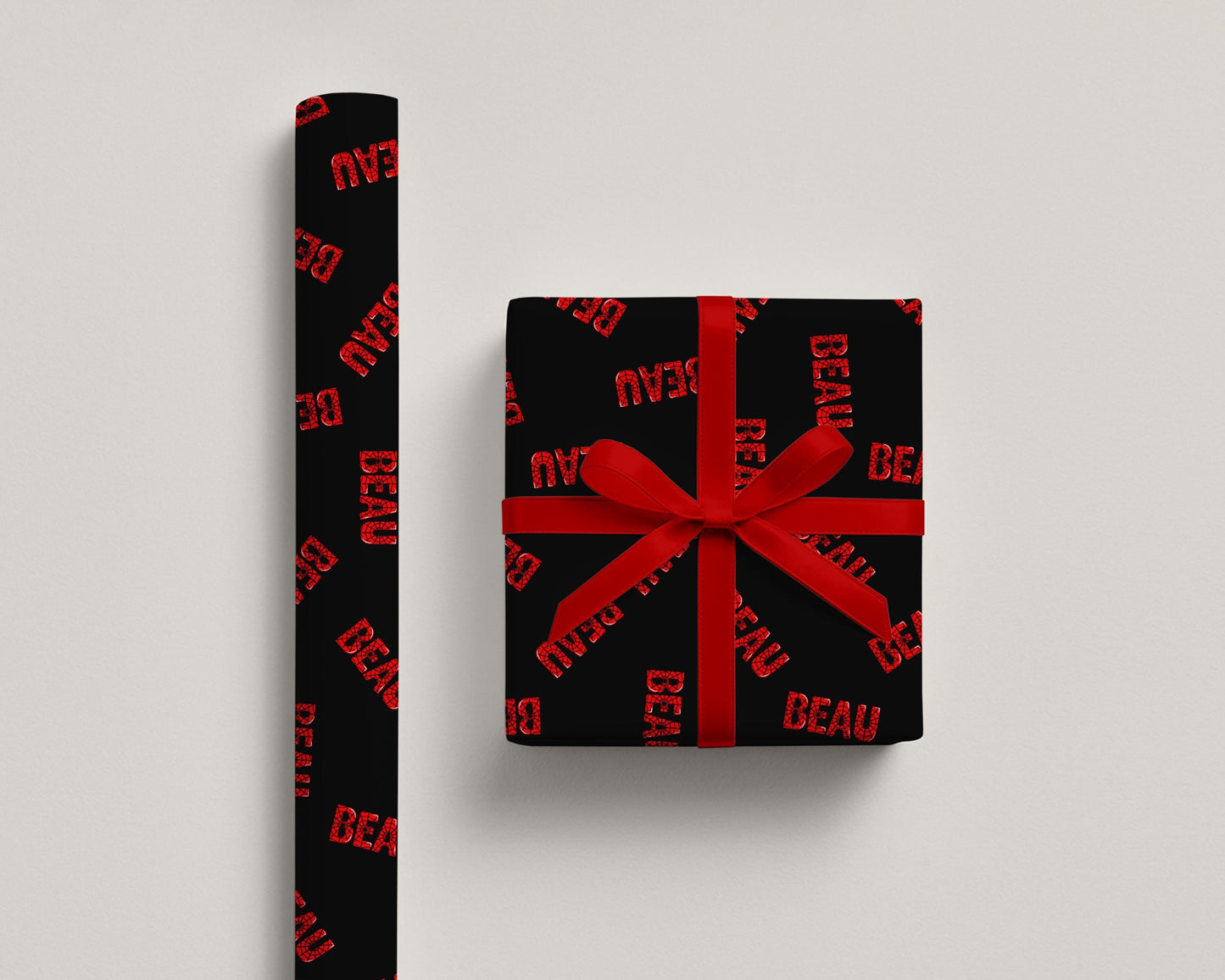 Personalized Superhero Gift Wrap