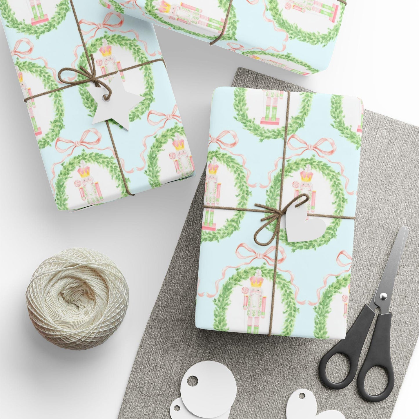 Pastel Nutcracker Ballet Gift Wrap