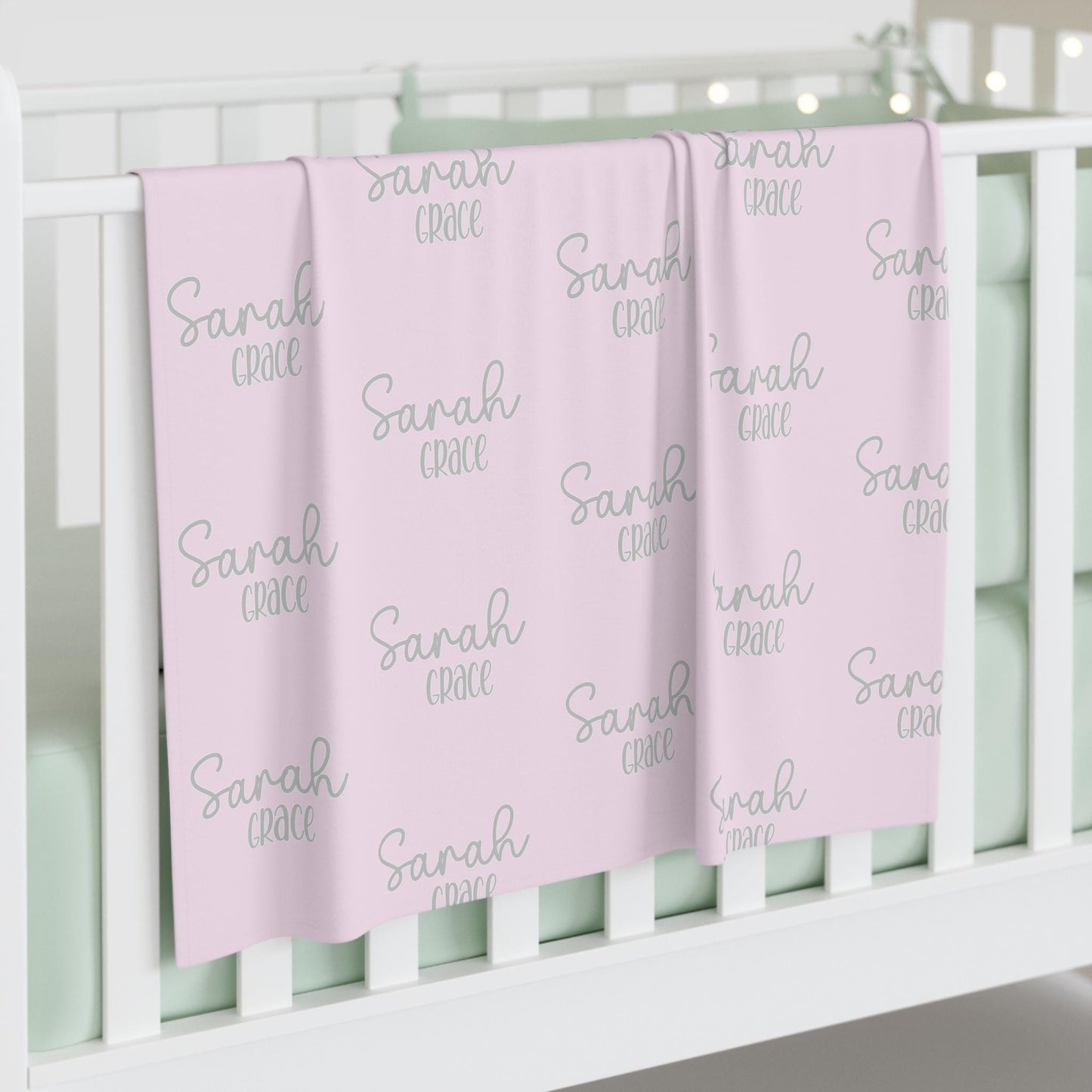 Baby Name Blanket