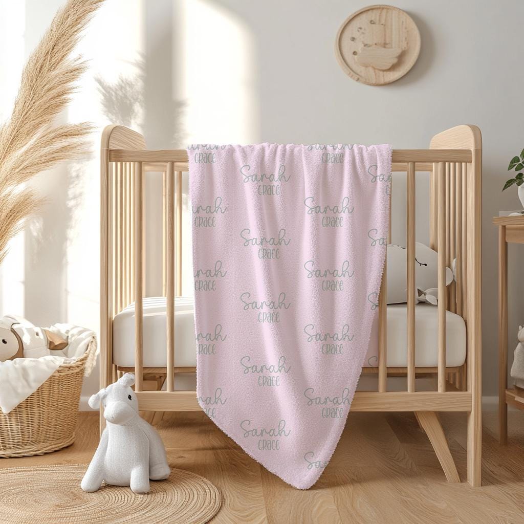 Baby Name Blanket