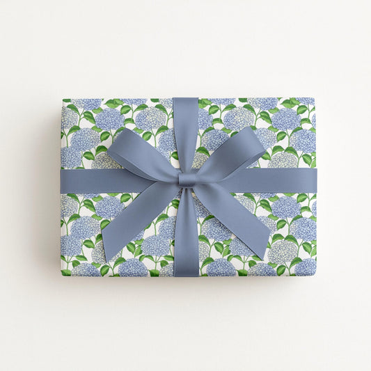 Hydrangea Wrapping Paper