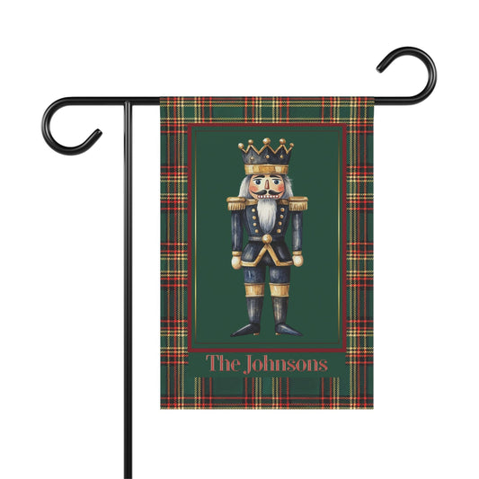 Ralph Lauren Inspired Nutcracker Garden Flag Personalized