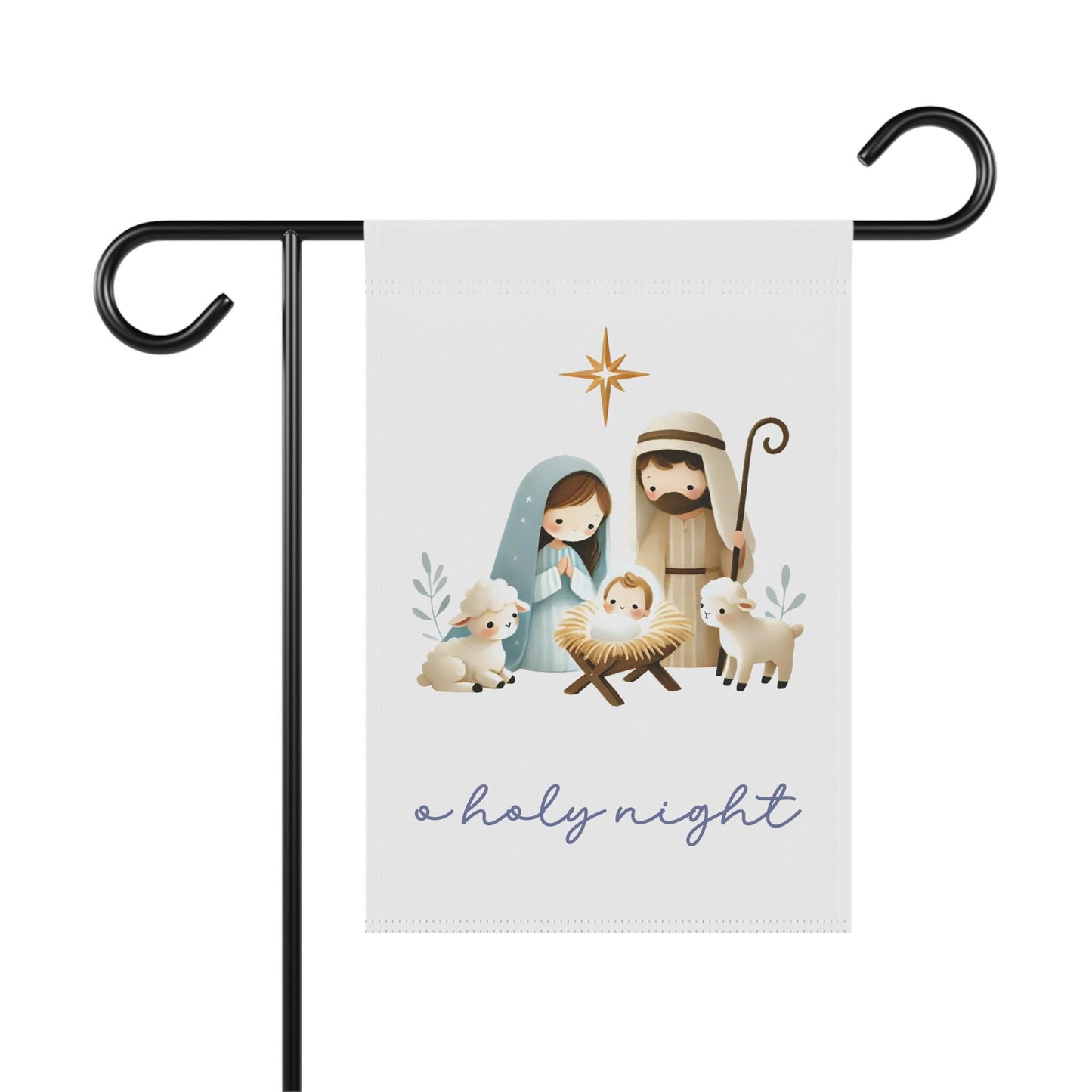 O Holy Night Garden Flag