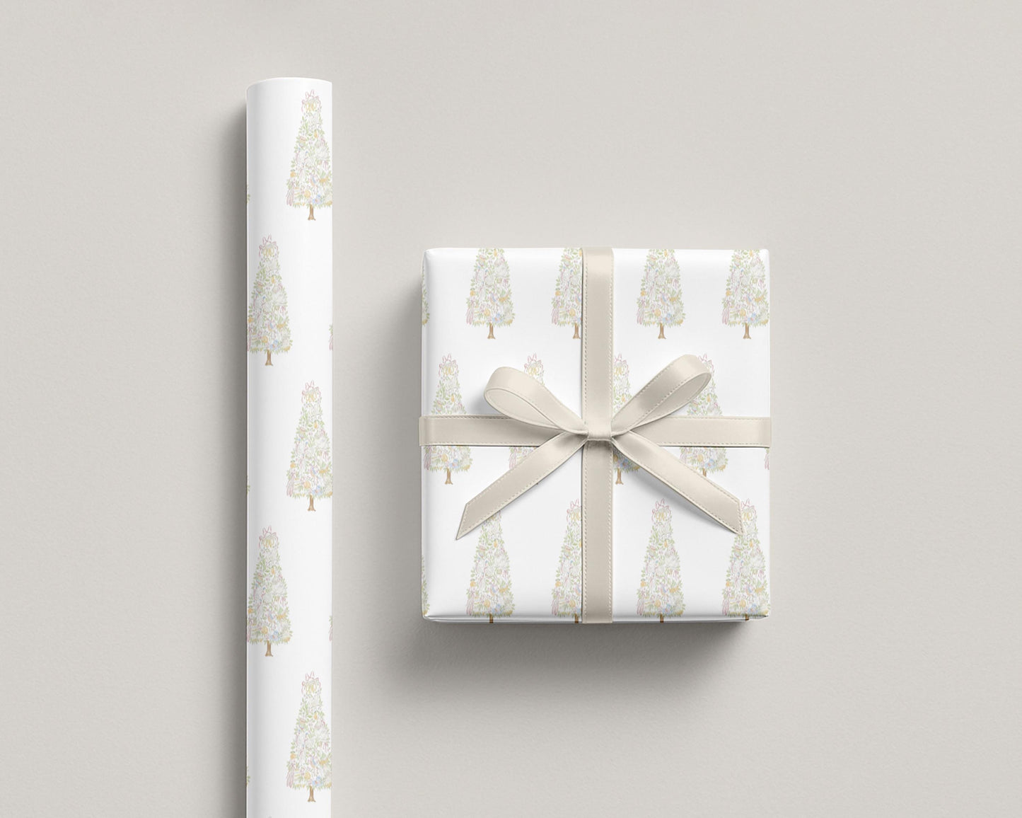 Twelve Days Christmas Tree Gift Wrap