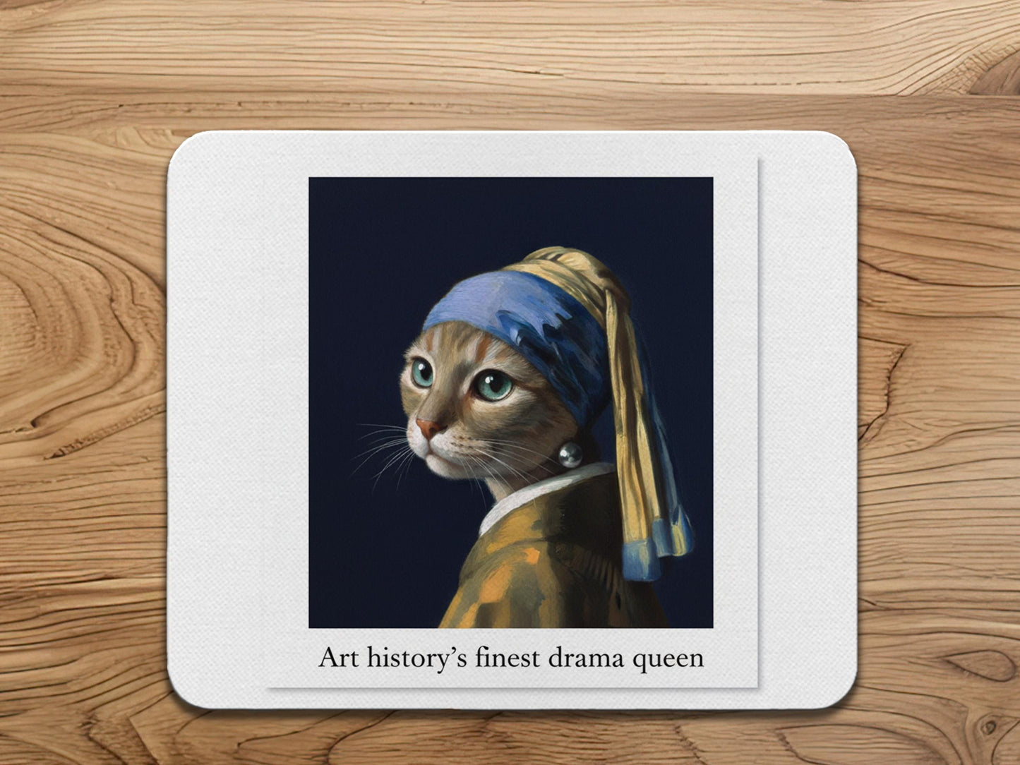 Funny Cat Mouse Pad