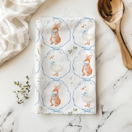 Coquette Easter Tea Towel