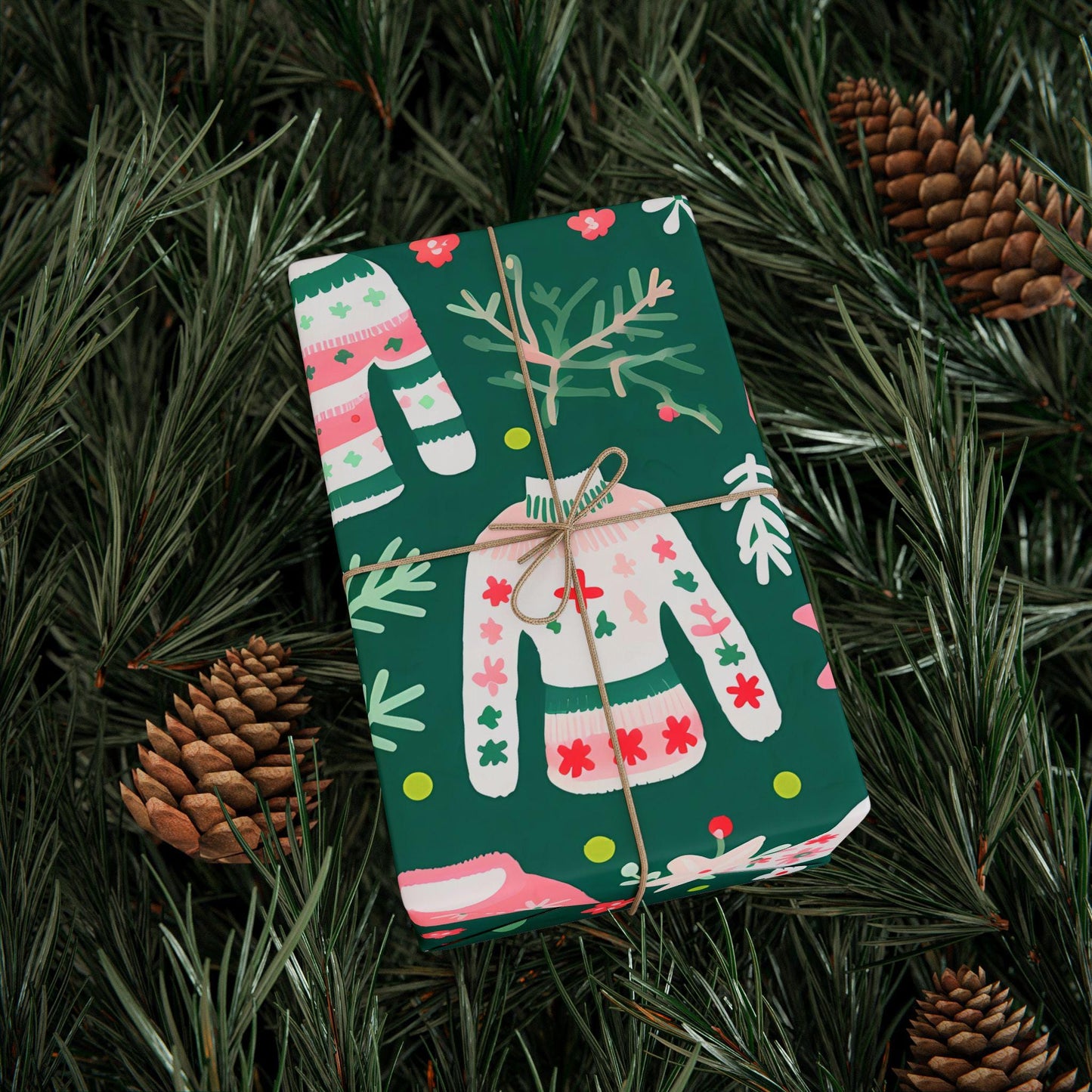 Christmas Sweater Wrapping Paper
