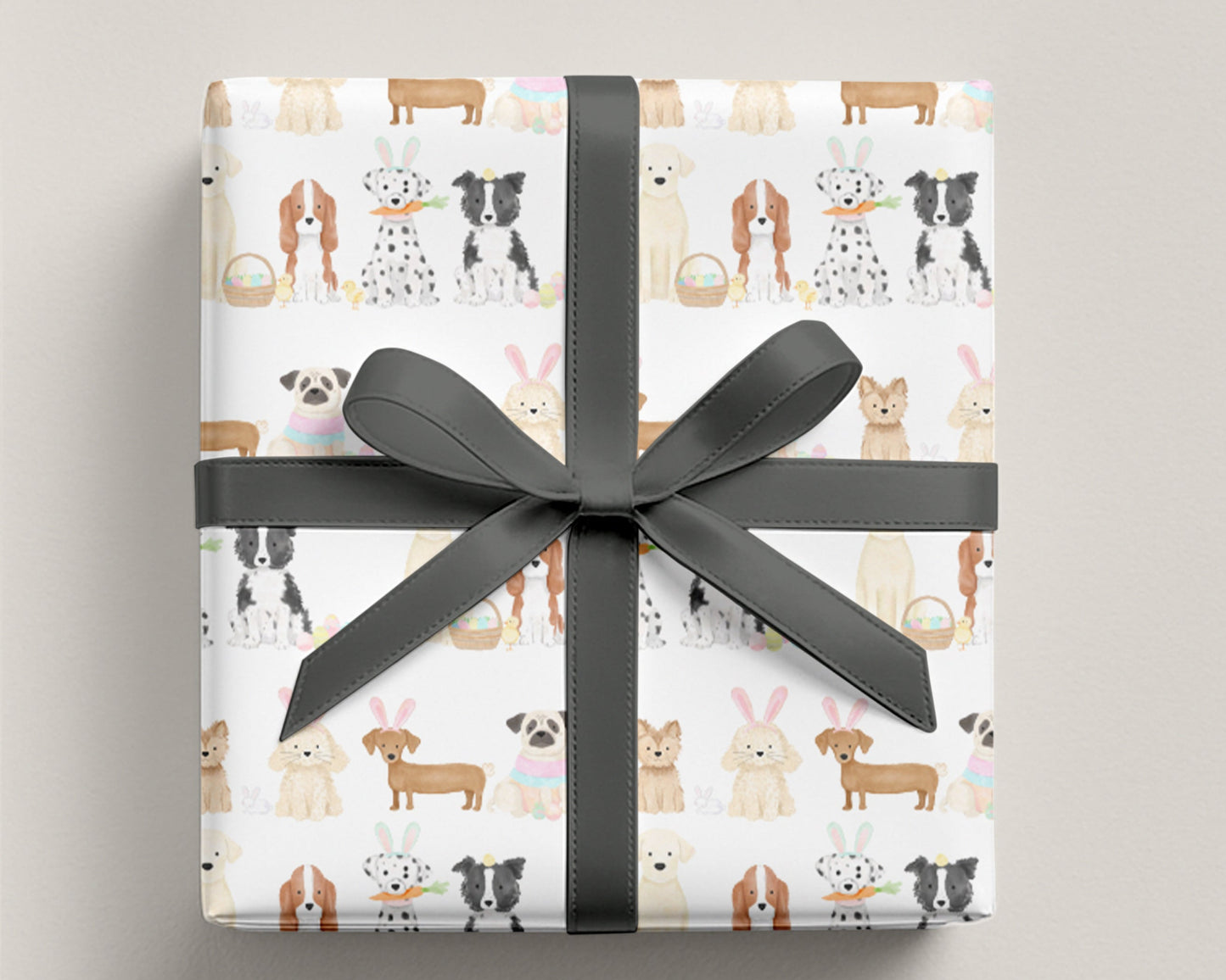 Easter Dog Wrapping Paper
