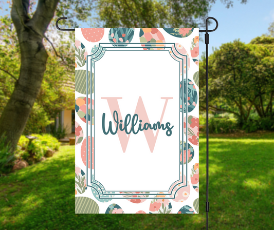 Easter Egg Garden Flag