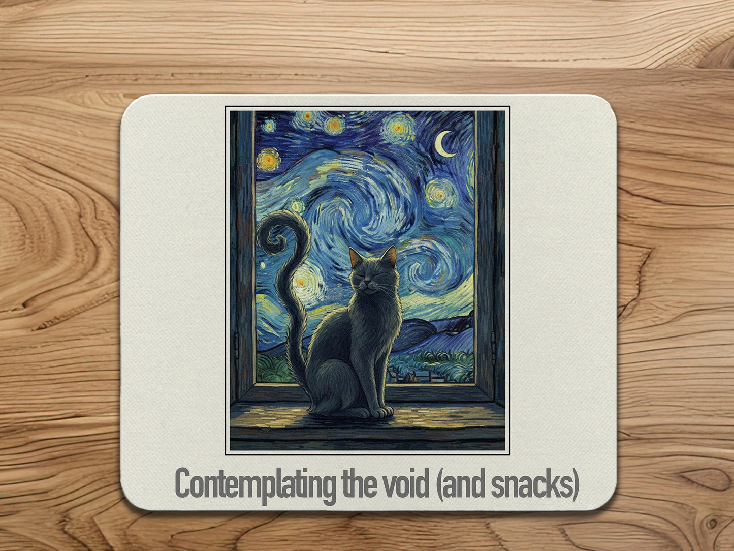 Funny Cat Mouse Pad