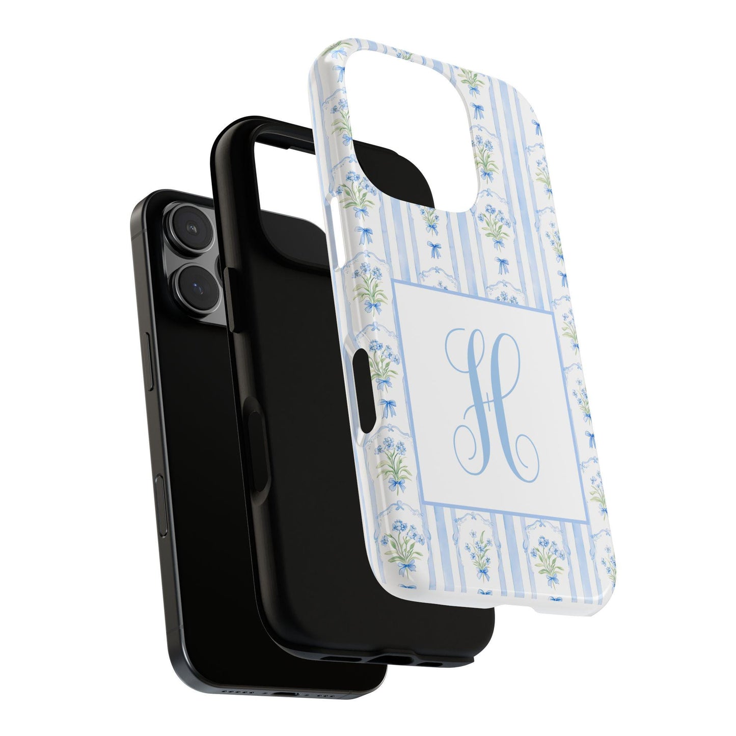 Monogram Floral Phone Case