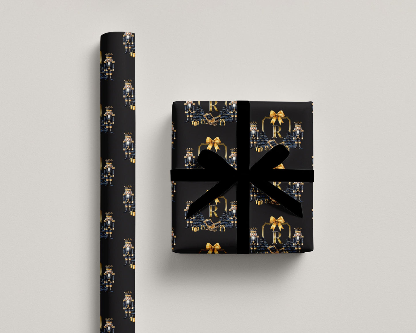 Luxury Nutcracker Personalized Wrapping Paper