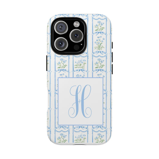 Monogram Floral Phone Case