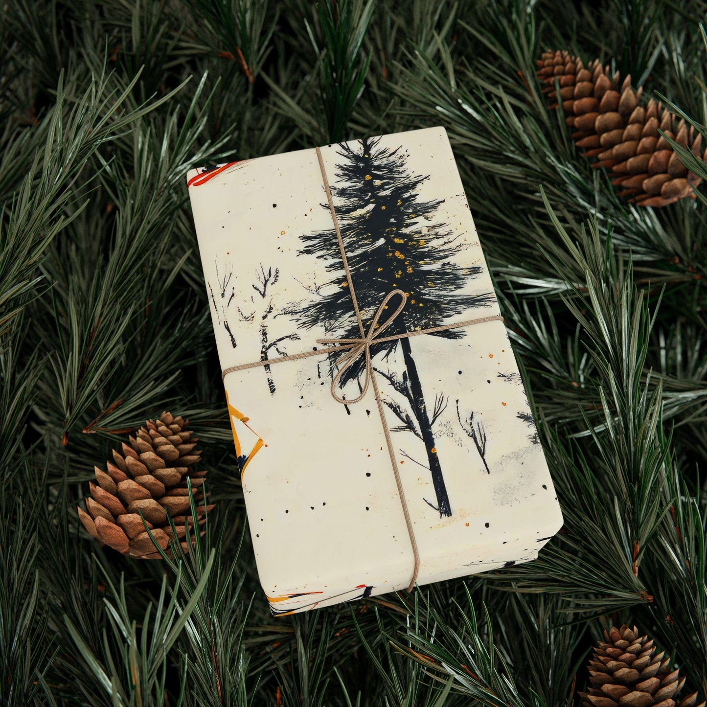 Skiing Wrapping Paper –