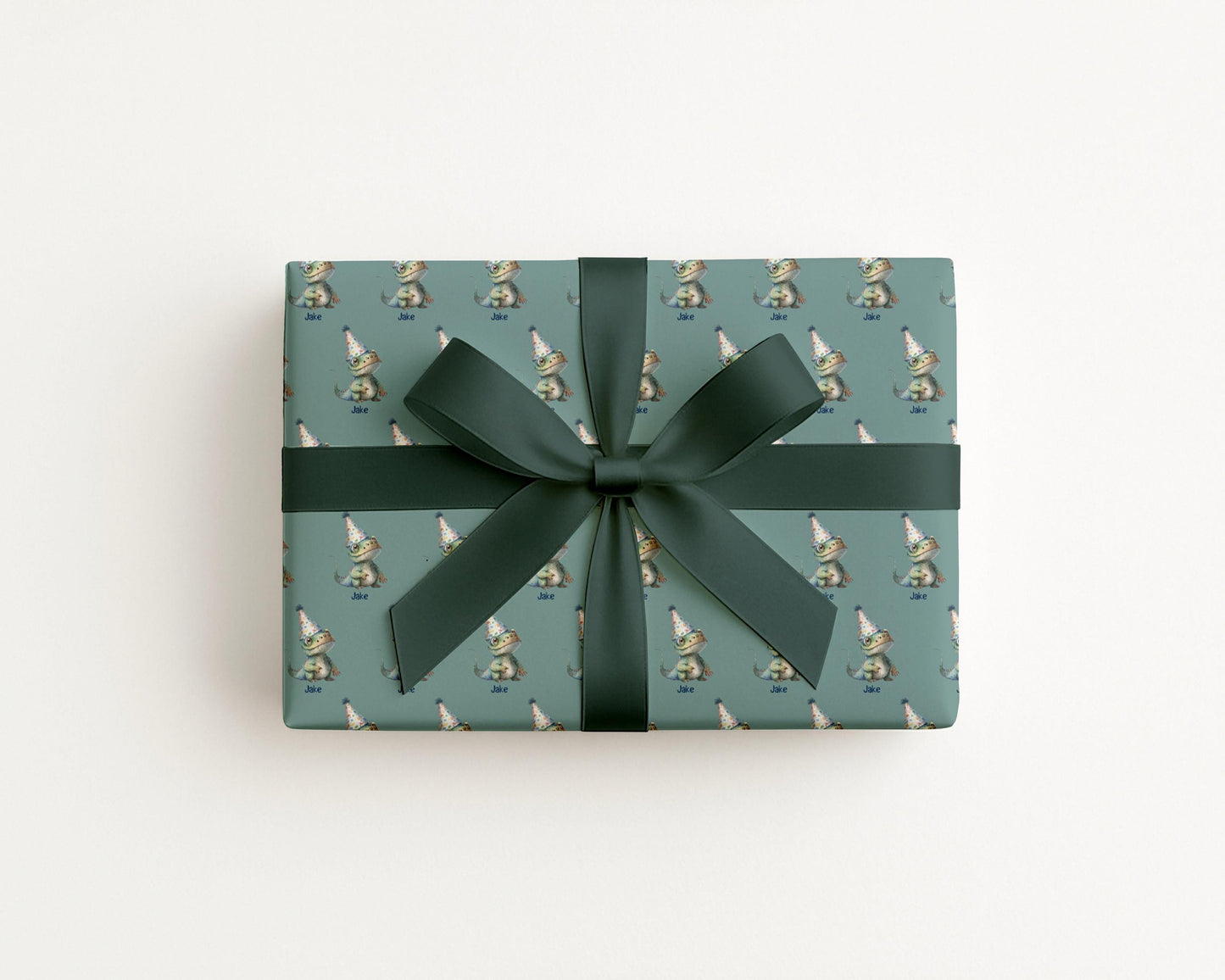 Custom Dinosaur Wrapping Paper